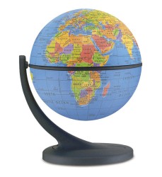 Wonder Globe 4.3", Political Blue