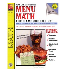 Menu Math: The Hamburger Hut Book, Addition & Subtraction