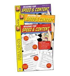 Reading for Speed & Content 3-Book Set