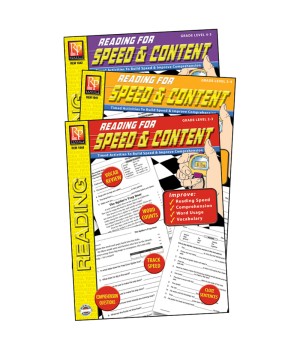 Reading for Speed & Content 3-Book Set