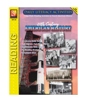 Daily Literacy Activities: 20th Century American History Reading