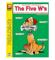 The Five Ws Book, Reading Level 5