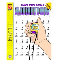Timed Math Drills: Addition Workbook