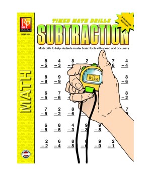 Timed Math Drills: Subtraction Workbook