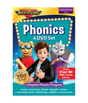 Phonics 4-DVD Set