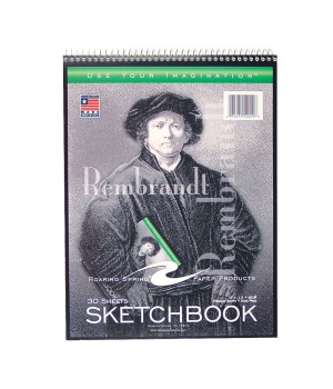 Sketchbook, 9" x 12", 30 Sheets