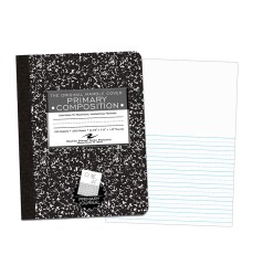 Marble Composition Book, Picture Story Ruled