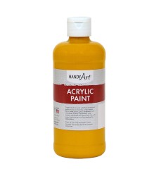 ACRYLIC PAINT 16 OZ DEEP YELLOW