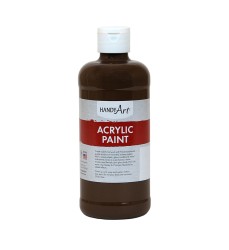 ACRYLIC PAINT 16 OZ BURNT UMBER