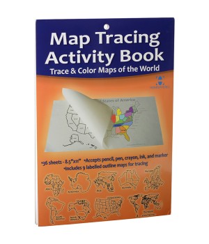 World/USA Tracing Activity Book