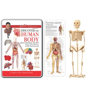 Wonders of Learning Tin Set, Discover the Human Body