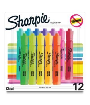 Tank Highlighters, Assorted, Pack of 12