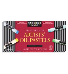 Oil Pastels, Regular, 16 Count
