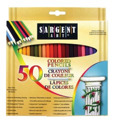 Colored Pencils, 50 Colors