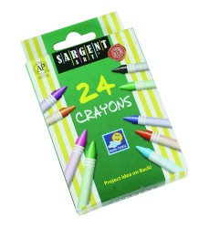 Crayons, Standard Size, 24 Colors