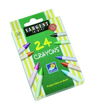 Crayons, Standard Size, 24 Colors