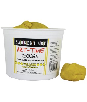 Art-Time® Dough, Yellow, 3 lbs.
