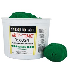 Art-Time® Dough, Green, 3 lbs.