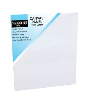Canvas Panel, 100% Cotton, 16" x 20"