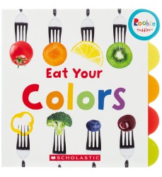Rookie Toddler® Board Book, Eat Your Colors