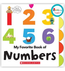Rookie Toddler® Board Book, My Favorite Book of Numbers