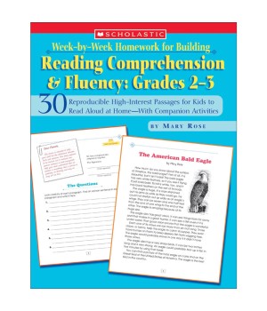Week By Week Homework for Building Reading Comprehension and Fluency, Grades 2-3