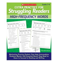 Extra Practice for Struggling Readers: High-Frequency Words