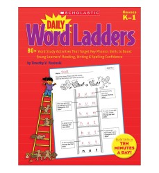 Daily Word Ladders, Grades K-1, 8-3/8" Width, 10-7/8" Length