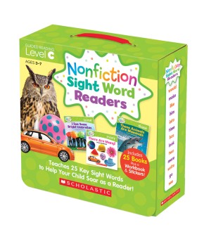 Nonfiction Sight Word Readers Set, Level C, Set of 25 Books