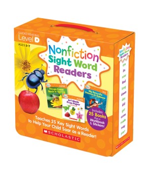 Nonfiction Sight Word Readers Set, Level D, Set of 25 Books