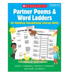 Partner Poems & Word Ladders for Building Foundational Literacy Skills: Grades K2