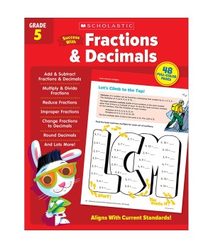 Success With Fractions & Decimals: Grade 5