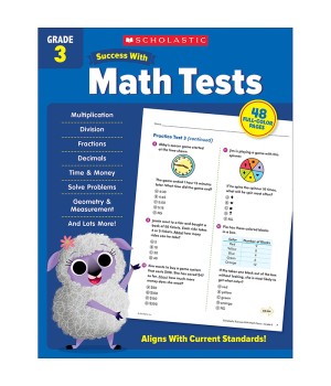 Success With Math Tests: Grade 3