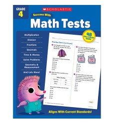 Success With Math Tests: Grade 4