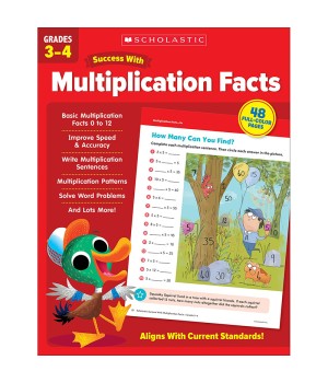 Success With Multiplication Facts: Grades 34