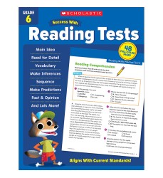 Success With Reading Tests: Grade 6