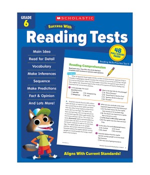 Success With Reading Tests: Grade 6