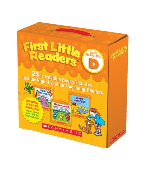 First Little Readers Parent Pack: Guided Reading Level D, Set of 25 Books