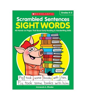 Scrambled Sentences: Sight Words Activity Book