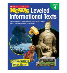 News Leveled Informational Texts Workbook, Grade 4