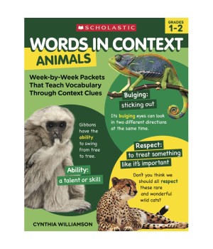 Words In Context: Animals, Grades 1-2