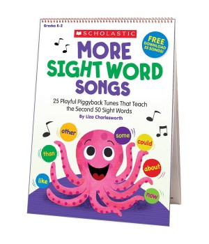 MORE Sight Word Songs Flip Chart