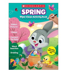 Spring Wipe-Clean Activity Book