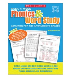 Week-by-Week Phonics & Word Study Book