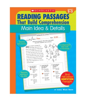 Reading Passages That Build Comprehension: Main Idea & Details