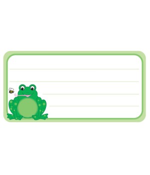 Frog Nameplates, 1-5/8" x 3-1/4" , Pack of 36