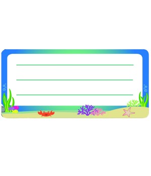 Under the Sea Nametags, 1-5/8" x 3-1/4" , Pack of 36