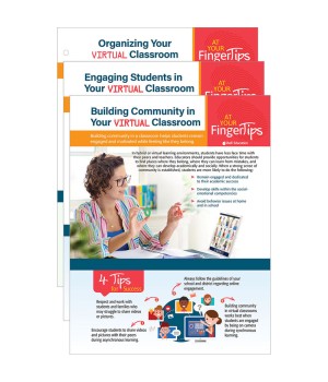 Virtual Classroom Basics At Your Fingertips, Set of 3