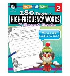 180 Days of High-Frequency Words for Second Grade