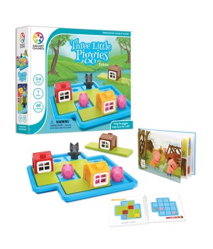 Three Little Piggies Deluxe Preschool Puzzle Game